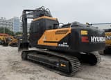 2024 Hyundai HX220HD crawler excavator, rear three-quarter view