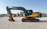 2019 Hyundai R210 Robex crawler excavator, side view