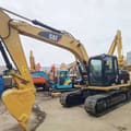 2016 Caterpillar 312D2 crawler excavator, side view