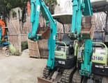 2023 Yanmar VIO15 mini excavator front view