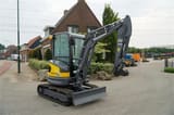 Eurotrac HE26-SR mini excavator, front three-quarter view