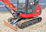 2015 Kubota KX61-3 mini excavator, side view
