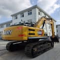 Sany SY365H crawler excavator, rear three-quarter view