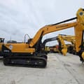 2021 Hyundai R210-9S crawler excavator, side profile view