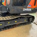 2016 Doosan DH55 Gold crawler excavator side view