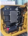 2024 Caterpillar 306E2 mini excavator engine compartment view