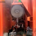 2020 Doosan DX225LC crawler excavator engine compartment view