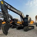 2023 Hyundai 220LC-9S crawler excavator, side view