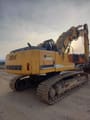 2007 Liebherr 924 crawler excavator rear three-quarter view