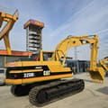 2020 Caterpillar 320BL crawler excavator, rear three-quarter view