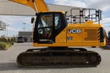 2022 JCB 220X LC crawler excavator side view