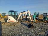 2009 Bobcat 428EG mini excavator, side view