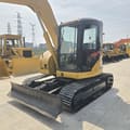 2022 Caterpillar 308C mini excavator, front three-quarter view