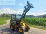 2024 JCB 403 AGRI mini excavator, front three-quarter view