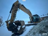 2019 Caterpillar 320 excavator, low angle side view