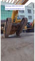 2023 Komatsu PC450-8 crawler excavator, undercarriage view