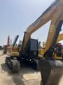 2022 Sany SY135C crawler excavator, rear three-quarter view