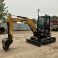 2026 Sany SY35U mini excavator, side view