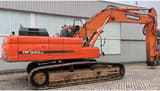 2014 Doosan DX340LC crawler excavator, side view