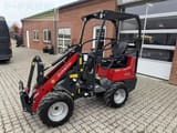 2025 Schäffer 1622 mini excavator, three-quarter view