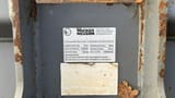 2021 Wacker Neuson 803 mini excavator ditching bucket identification plate
