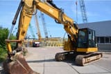2016 Caterpillar 325FL crawler excavator, side view