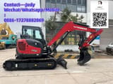 2024 Yanmar ViO80 excavator, side view