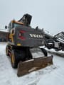 2022 Volvo EWR170E wheel excavator rear view