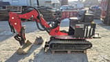 2020 Springer MAX PRO-E mini excavator, side view