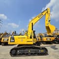 2023 Komatsu PC200-8 crawler excavator side view