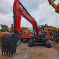 2024 Doosan DX300 crawler excavator, front three-quarter view