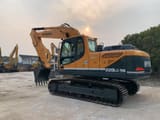 2022 Hyundai R220LC-9S crawler excavator, side view