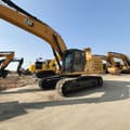 2024 Caterpillar 349GC crawler excavator, side view