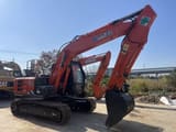 2023 Hitachi Zaxis 120 crawler excavator, side view