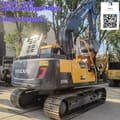 2020 Volvo EC140DL crawler excavator, rear three-quarter view