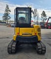 2014 Komatsu PC-55MR mini excavator rear view