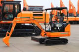 2026 Lonking LG 6018 crawler excavator, side view