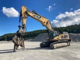 2007 Caterpillar 365C UHD crawler excavator side view