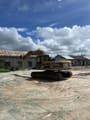 2020 Caterpillar 320BL crawler excavator, rear three-quarter view