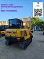 2022 Komatsu PC56 mini excavator rear view