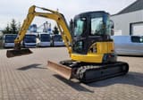 2014 Komatsu PC55MR-3 crawler excavator, side view