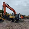 2024 Hitachi Zaxis 200 crawler excavator, side view