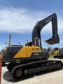2024 Volvo EC290 Heavy Duty crawler excavator, side view