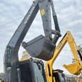 2020 Volvo EC140CL crawler excavator boom and bucket detail