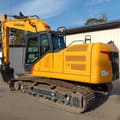 2026 LiuGong 922F Crawler Excavator showing the operator's cab and engine compartment vents.