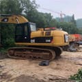2016 Caterpillar 329D crawler excavator, side view