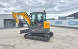 2026 Shantui SE58SR mini excavator, side view