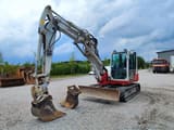 2019 Takeuchi TB290 crawler excavator, side view