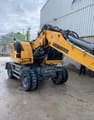2021 Liebherr A914 COMPACT wheel excavator, rear three-quarter view