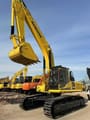2023 Komatsu PC450 crawler excavator, side view